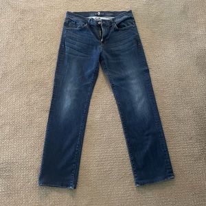 7 for mankind Carsen Jeans, 34, EUC